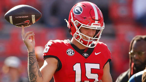 Georgia quarterback Carson Beck